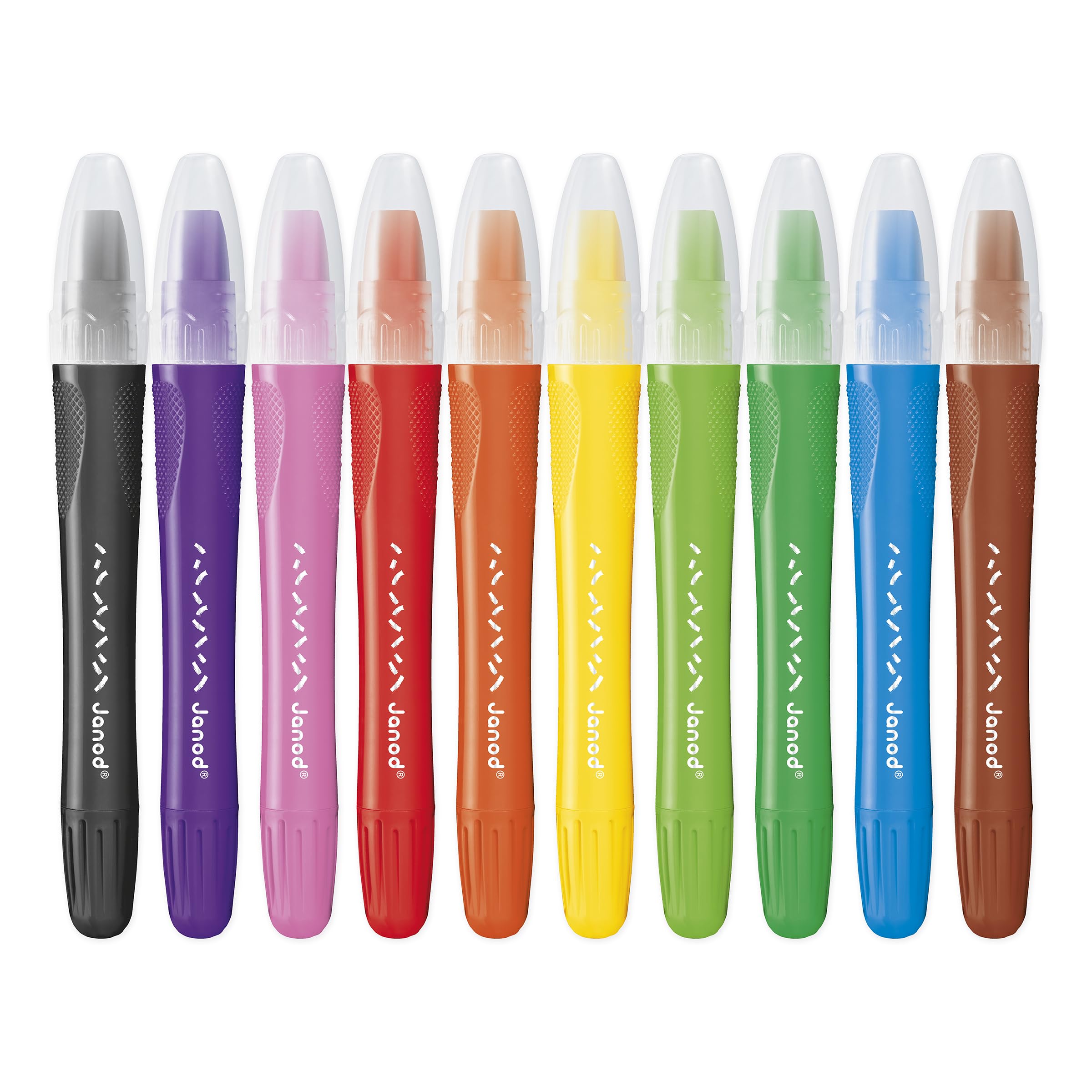 janod-j07416-gelstifte-set-10-farben-aquarellierbar-mit-drehmechanik-ab-3-jahren image 2