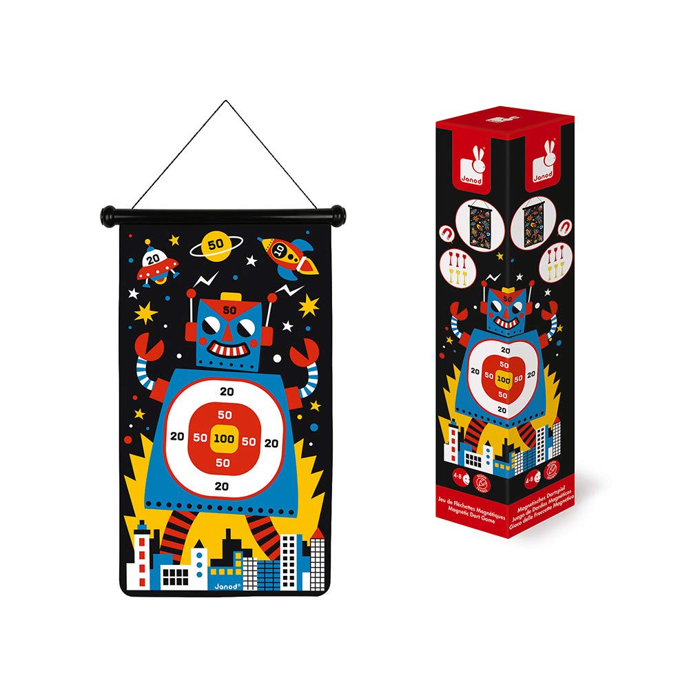janod-j02073-magnet-dartspiel-roboter-doppelseitig image 4