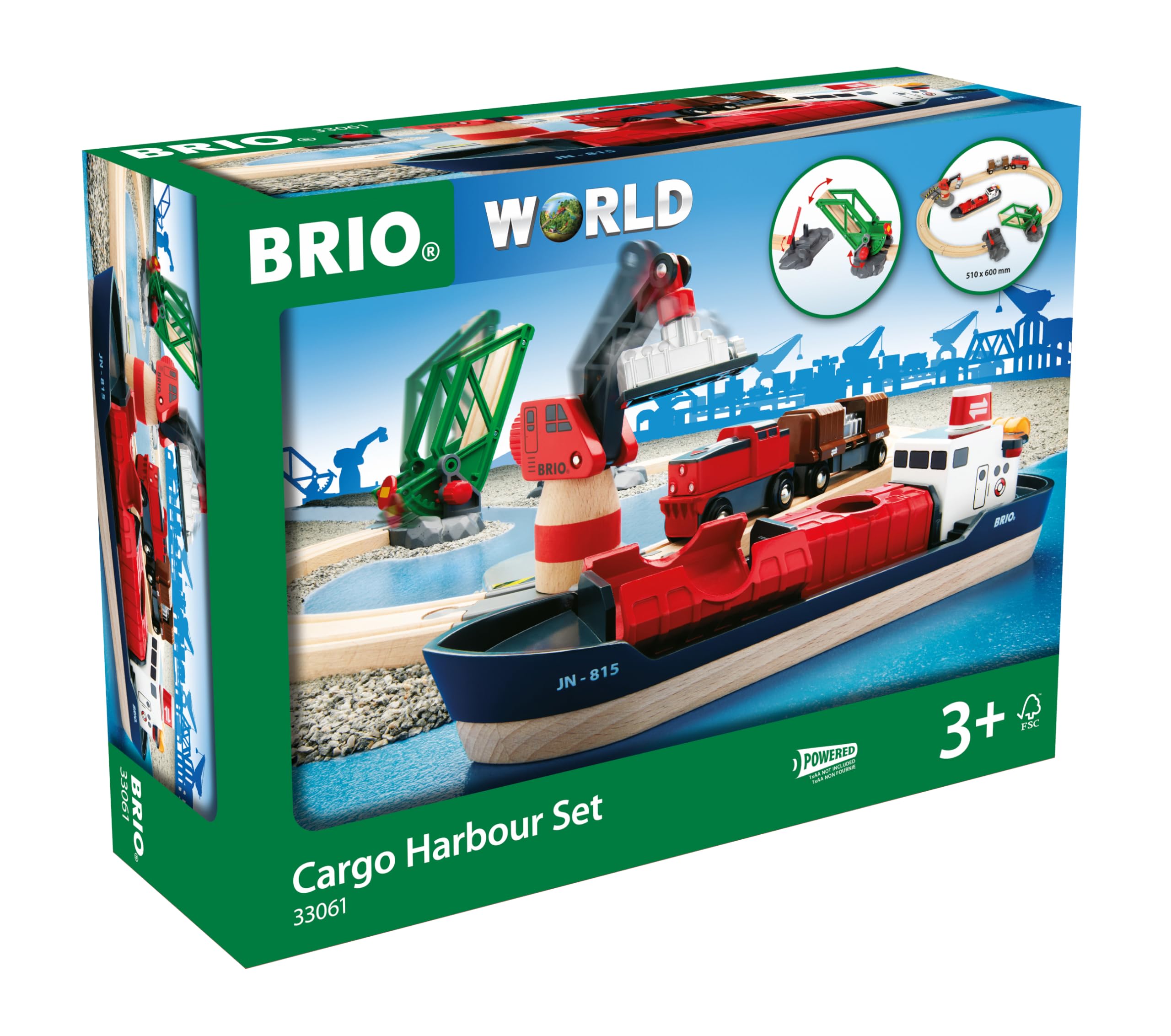 brio-world-33061-container-hafen-set-mit-schiff-und-kran image 4