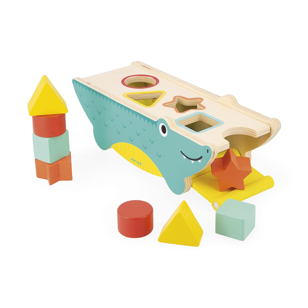 janod-kroko-formensortierer-tropik-holzspielzeug-j08267 image 6