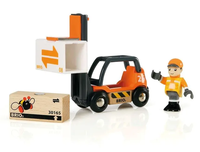 brio-world-gabelstapler-mit-figur-und-fracht image 1