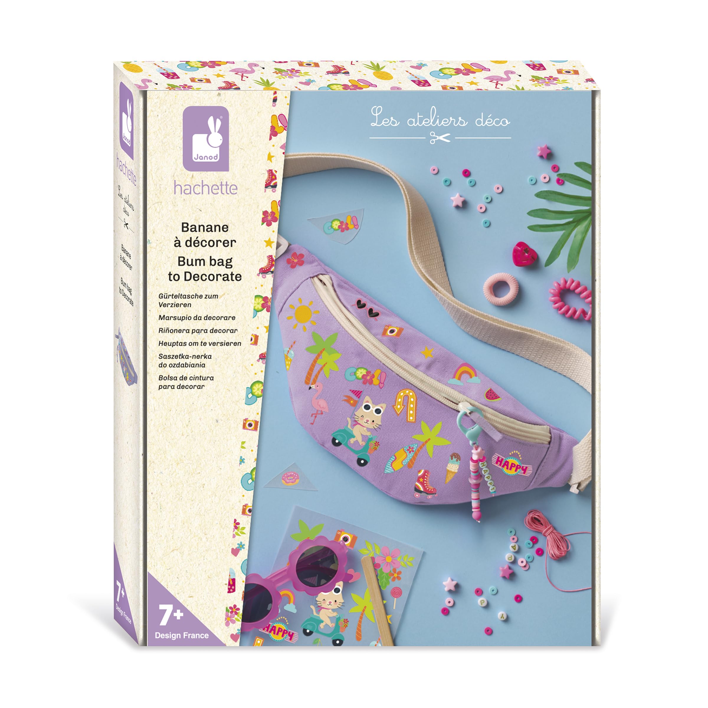 janod-kreativset-g-rteltasche-lila-zum-selbstgestalten-diy-set-ab-7-jahren image 1
