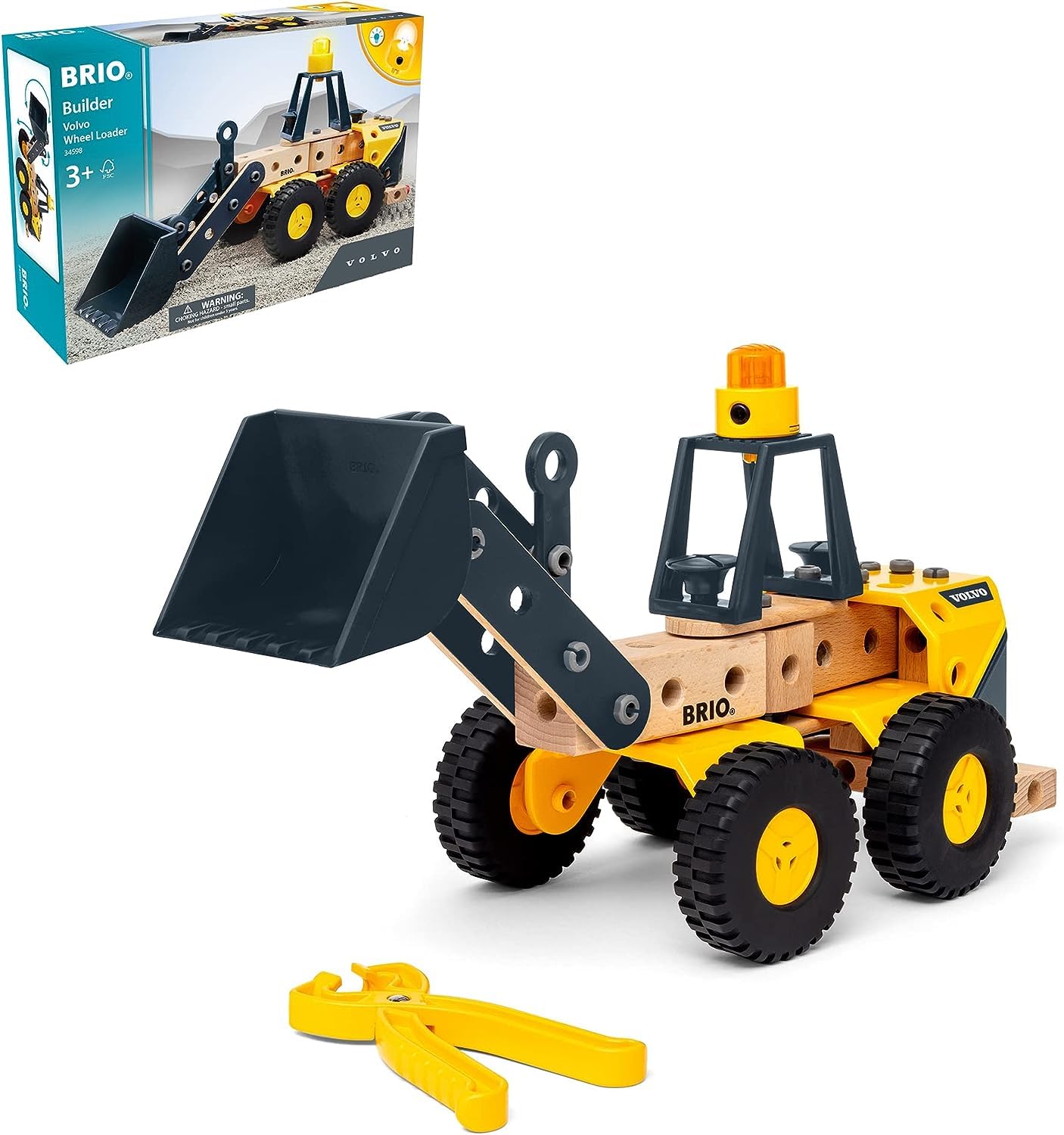 brio-builder-34598-volvo-frontlader-baufahrzeug image 1