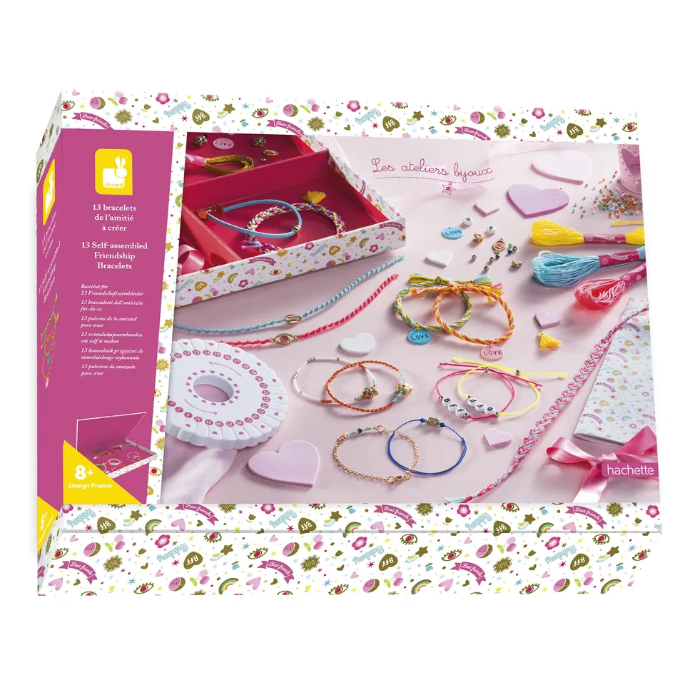 janod-les-ateliers-bijoux-set-f-r-13-freundschaftsarmb-nder-neon image 1