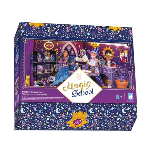 janod-magic-school-zauberer-werkstatt-3d-bastelset-mit-lichterkette-ab-8-jahre image 8