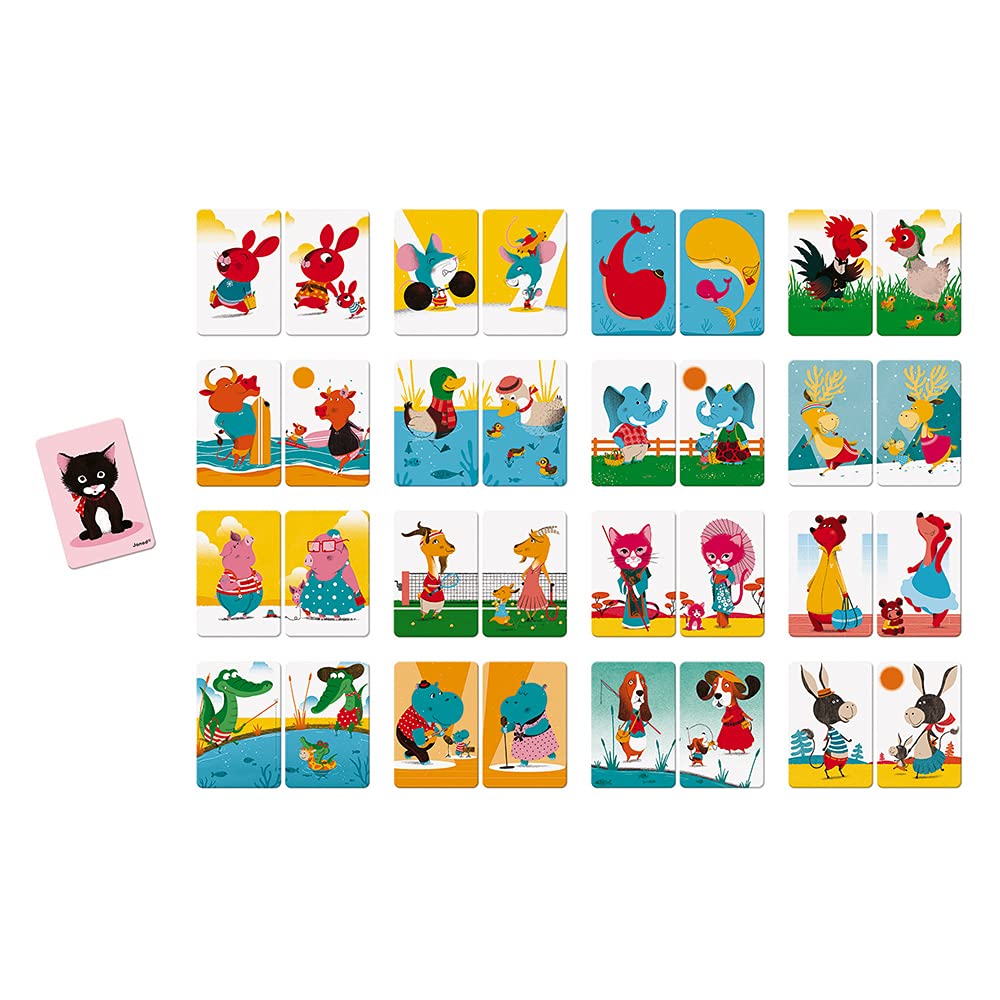 janod-mistigri-j02752-memory-und-assoziationsspiel-16-familien image 2