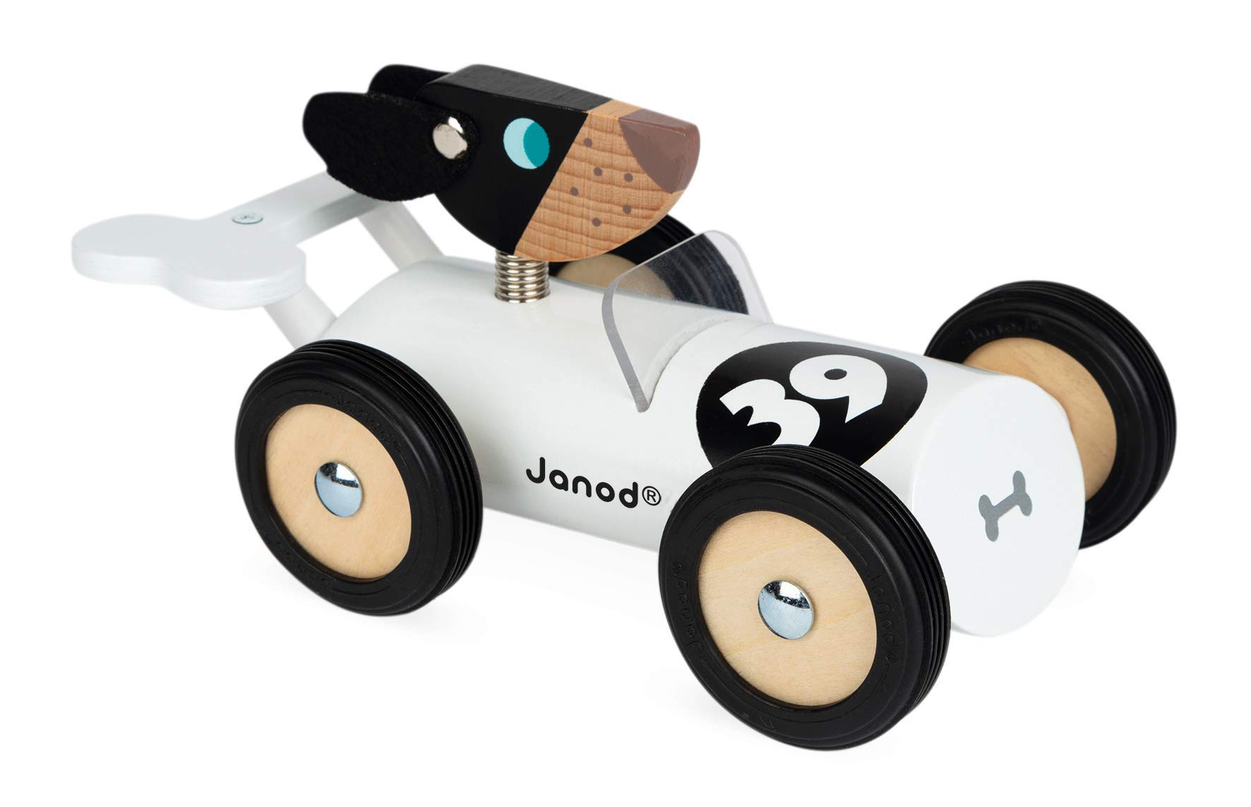 janod-spirit-richard-rennwagen-gr-n-holz-spielauto image 5