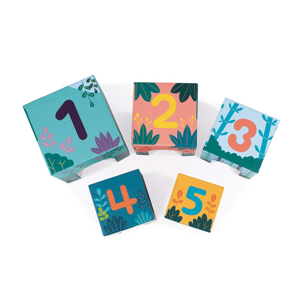 janod-baby-stapelpyramide-tiere-mit-5-w-rfeln-und-5-holzfiguren-wwf image 3