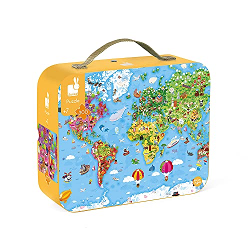 janod-puzzle-weltkarte-gro-300-teile-99-x-69-cm image 6