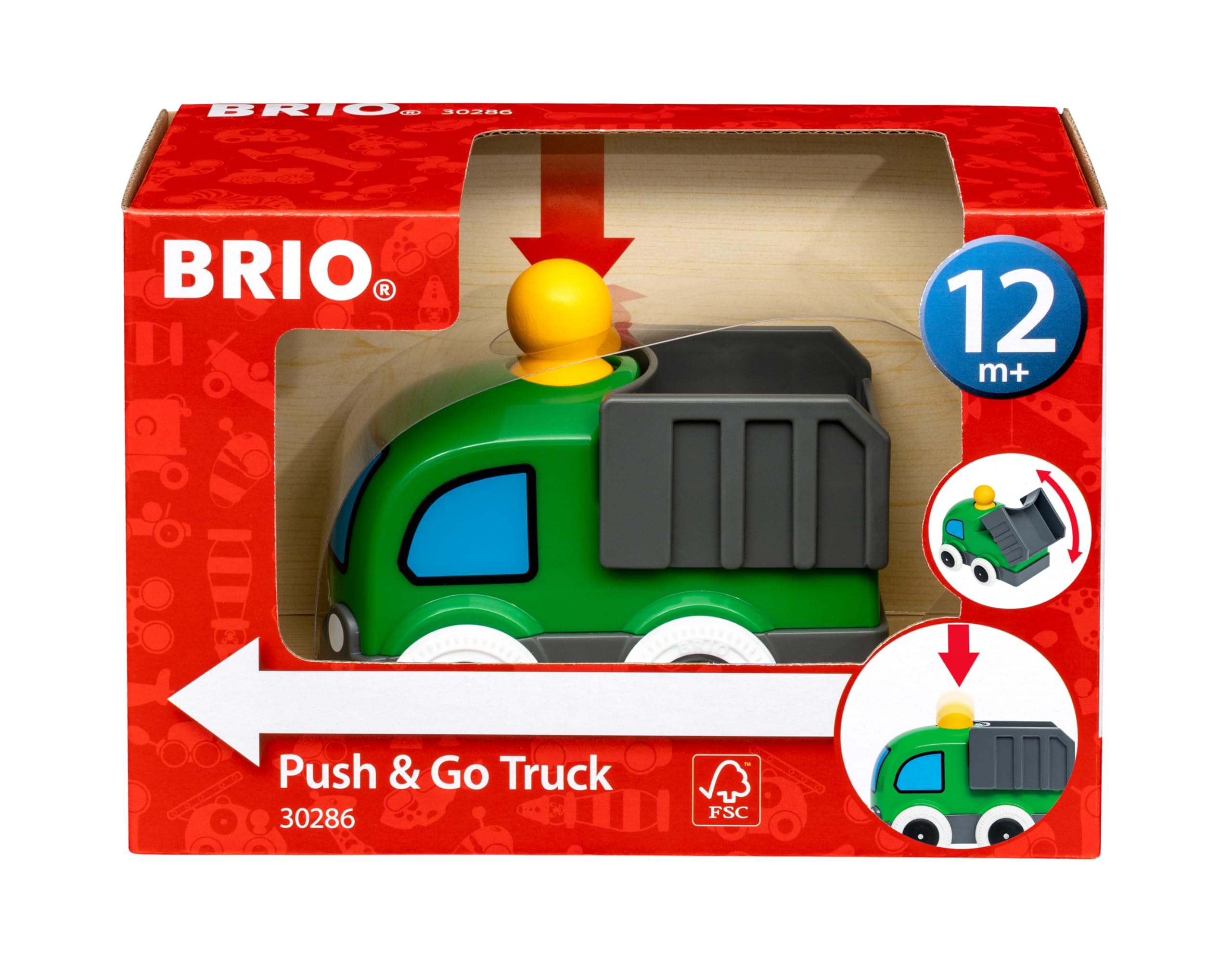 brio-30286-push-go-lkw-mit-kippbarer-ladefl-che image 1
