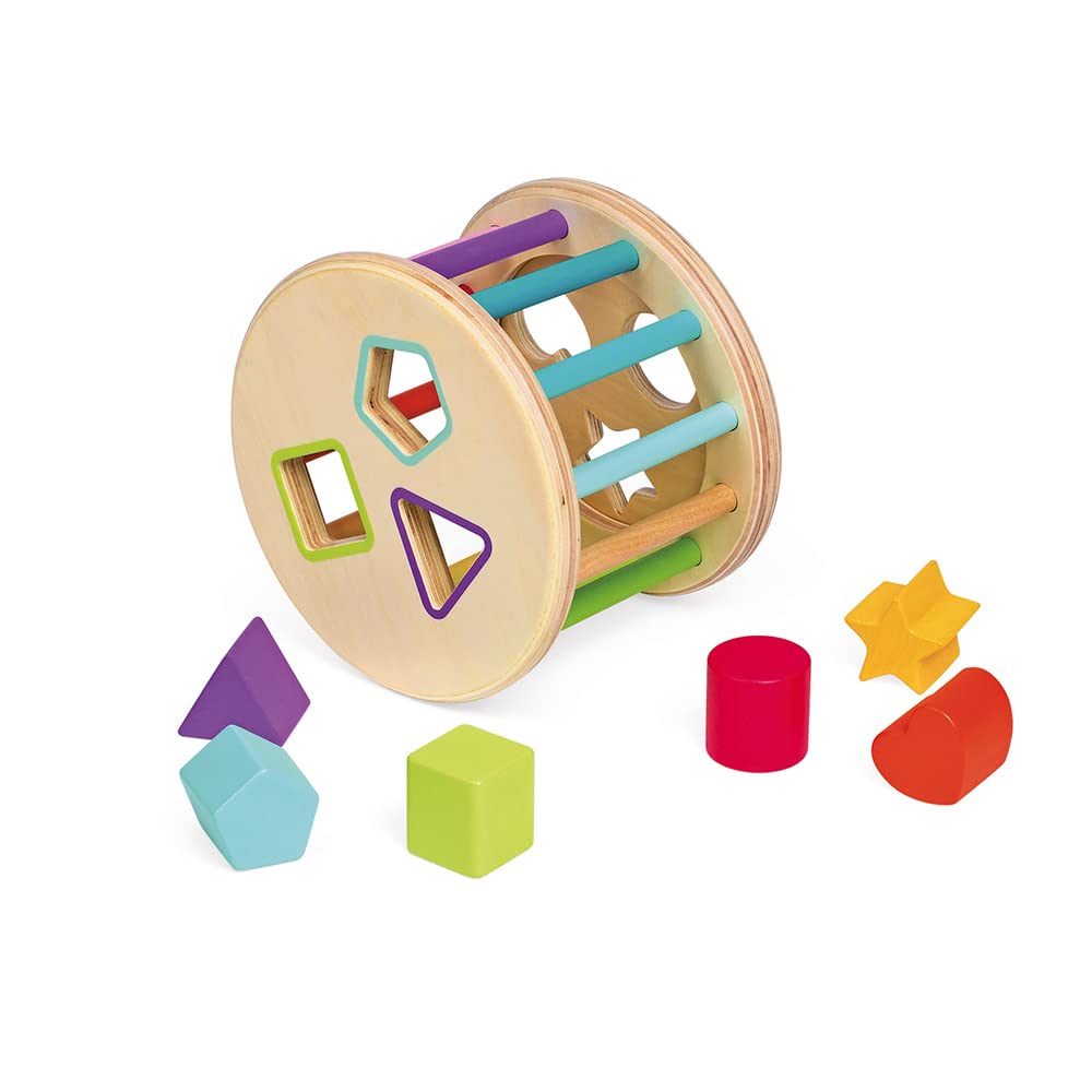 janod-holz-sortierspiel-rolltrommel-steckbox-j05336 image 7