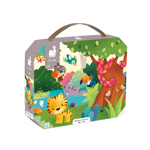 janod-panoramapuzzle-die-wildtiere-36-teile-fsc-pappe image 4