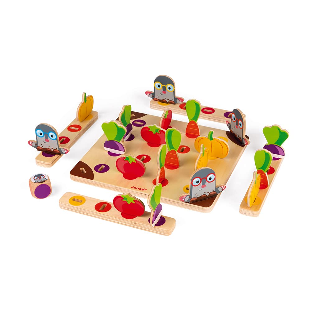 janod-j08246-gare-la-taupe-maulwurf-kombinationsspiel-holz image 6