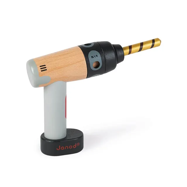 janod-brico-kids-j06474-holz-bohrmaschine-magnetisch image 1