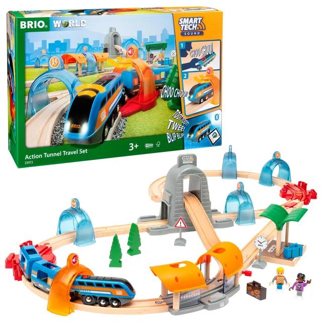 brio-world-33972-smart-tech-sound-action-tunnel-reisezug-set-elektrischer-zug-mi image 1