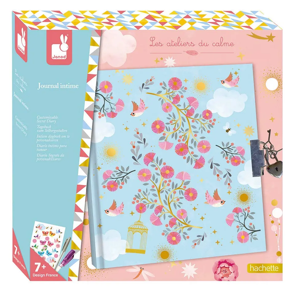 janod-kreativ-set-geheimes-tagebuch-mit-unsichtbar-stift image 1