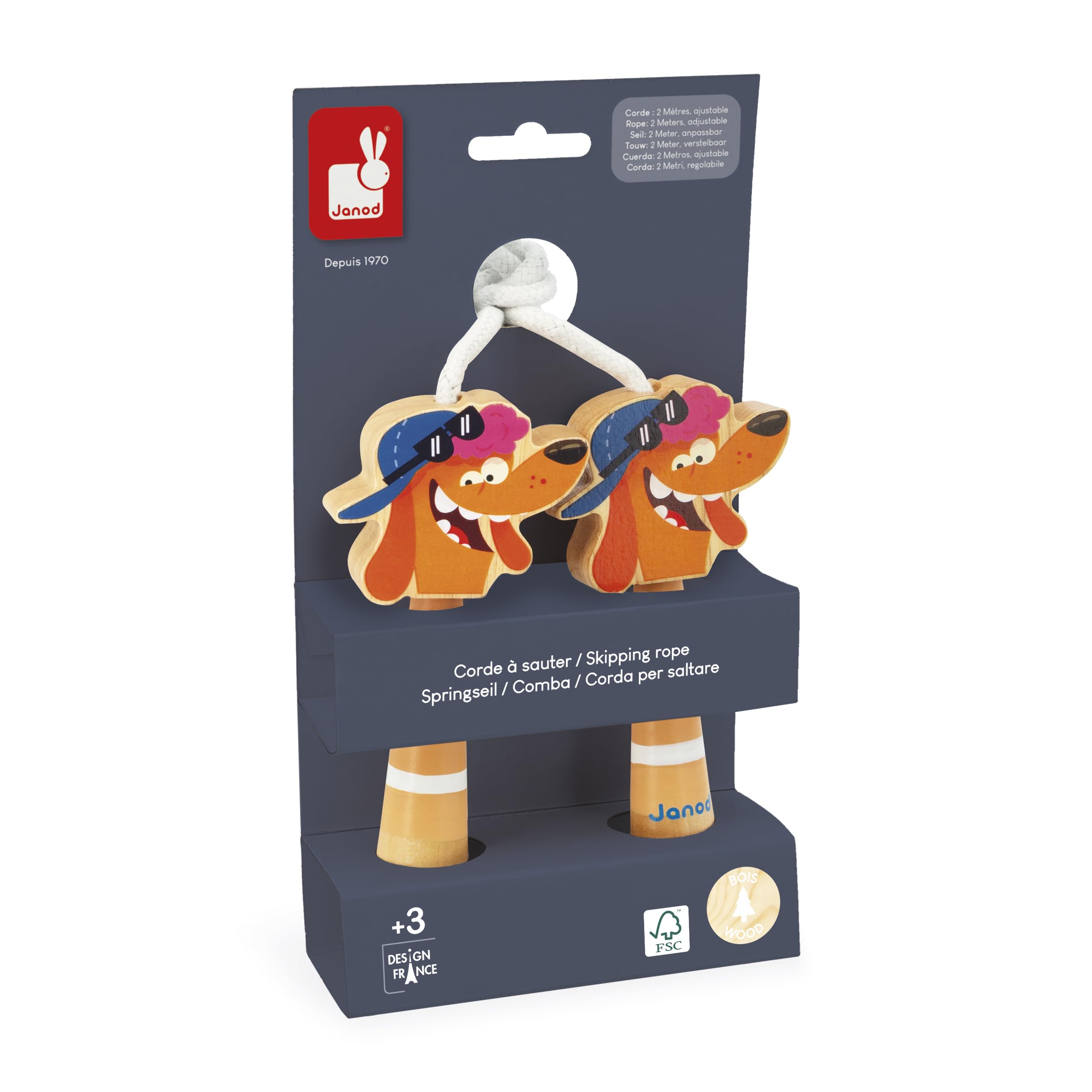 janod-j03378-springseil-kinder-verstellbar-2-m-holzgriff-hundekopf image 6