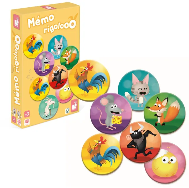 janod-j02736-memo-rigolooo-memory-zuordnungsspiel-2-6-spieler image 1