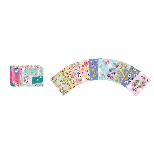 janod-kreativ-set-einladungskarten-zum-bekleben-10-st-ck image 1