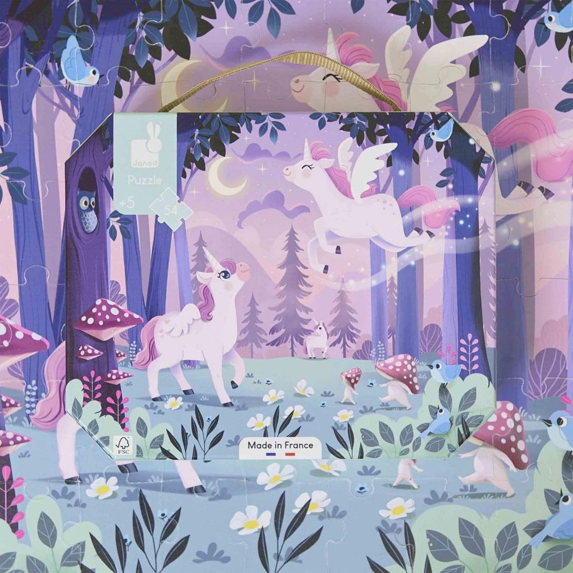 janod-puzzle-einhorn-54-teile-j02555-im-koffer-ab-5-jahre image 4
