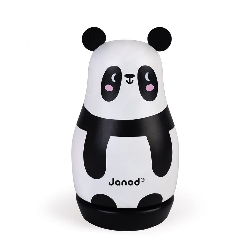 janod-panda-spieldose-j04673-aus-holz-kinderzimmer-deko-musikbox image 2