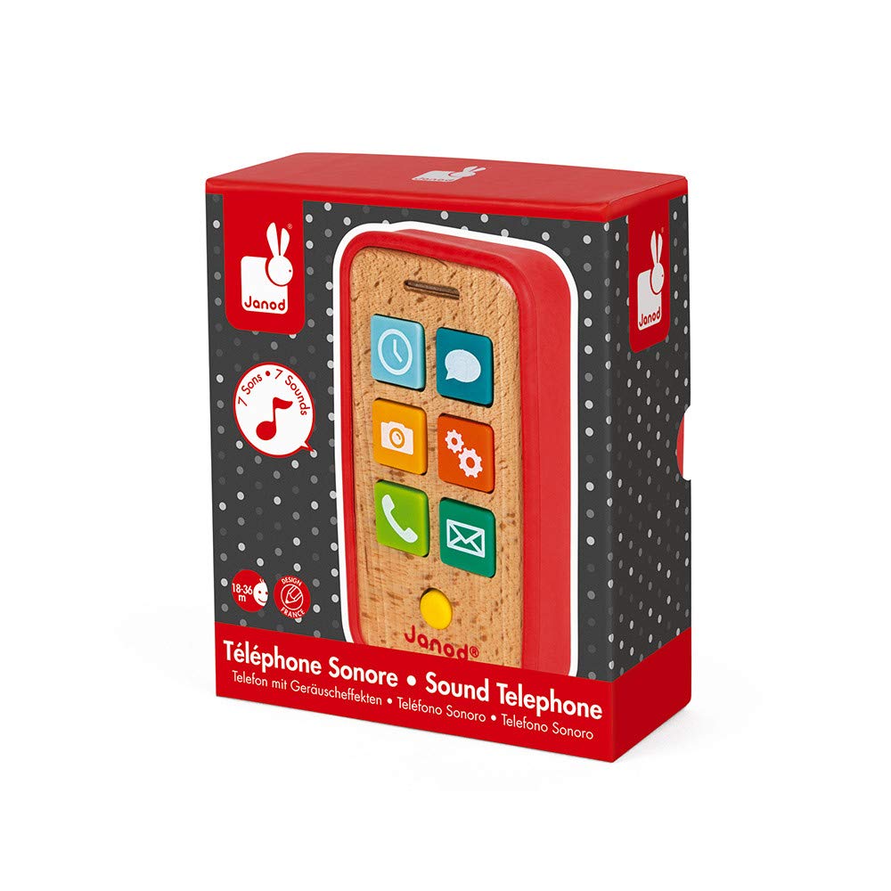 janod-j05334-sound-telefon-aus-holz-orange image 5