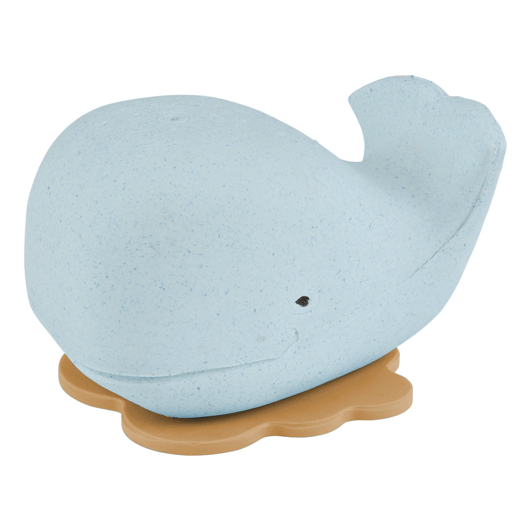 hevea-squeeze-n-splash-whale-bade-spielzeug-wal-aus-naturkautschuk image 1