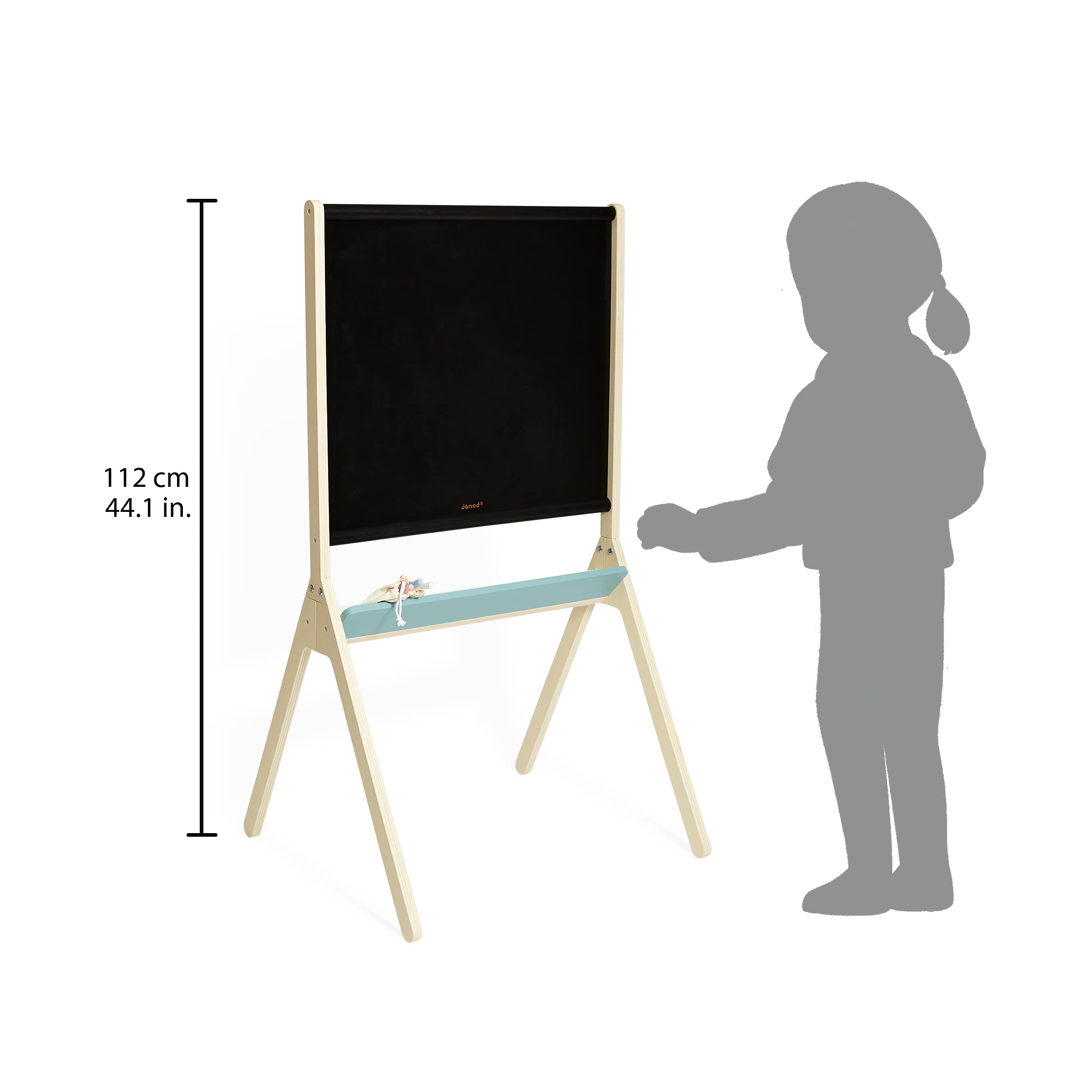 janod-klassische-doppelseitige-magnettafel-standtafel-mit-20-magneten image 8