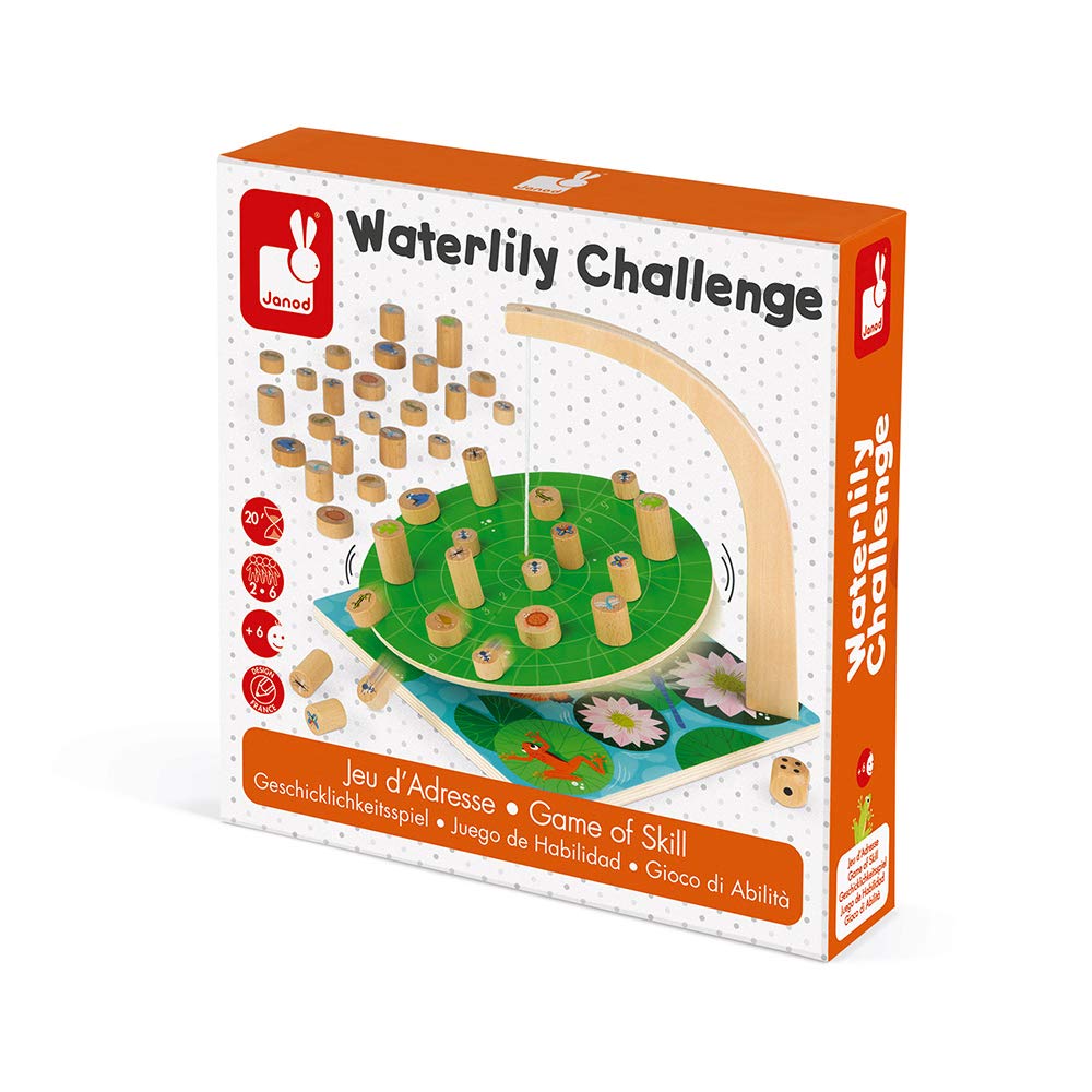 janod-waterlily-challenge-balance-spiel-geschicklichkeit image 8