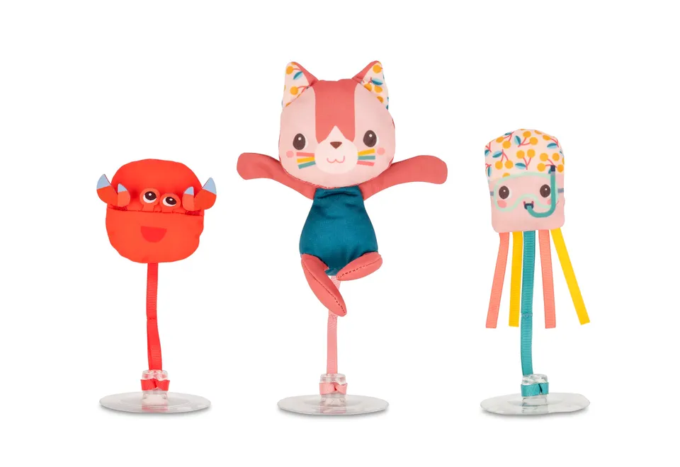 lilliputiens-jeanne-3-badefiguren-mit-saugnapf-ab-3-monaten image 1