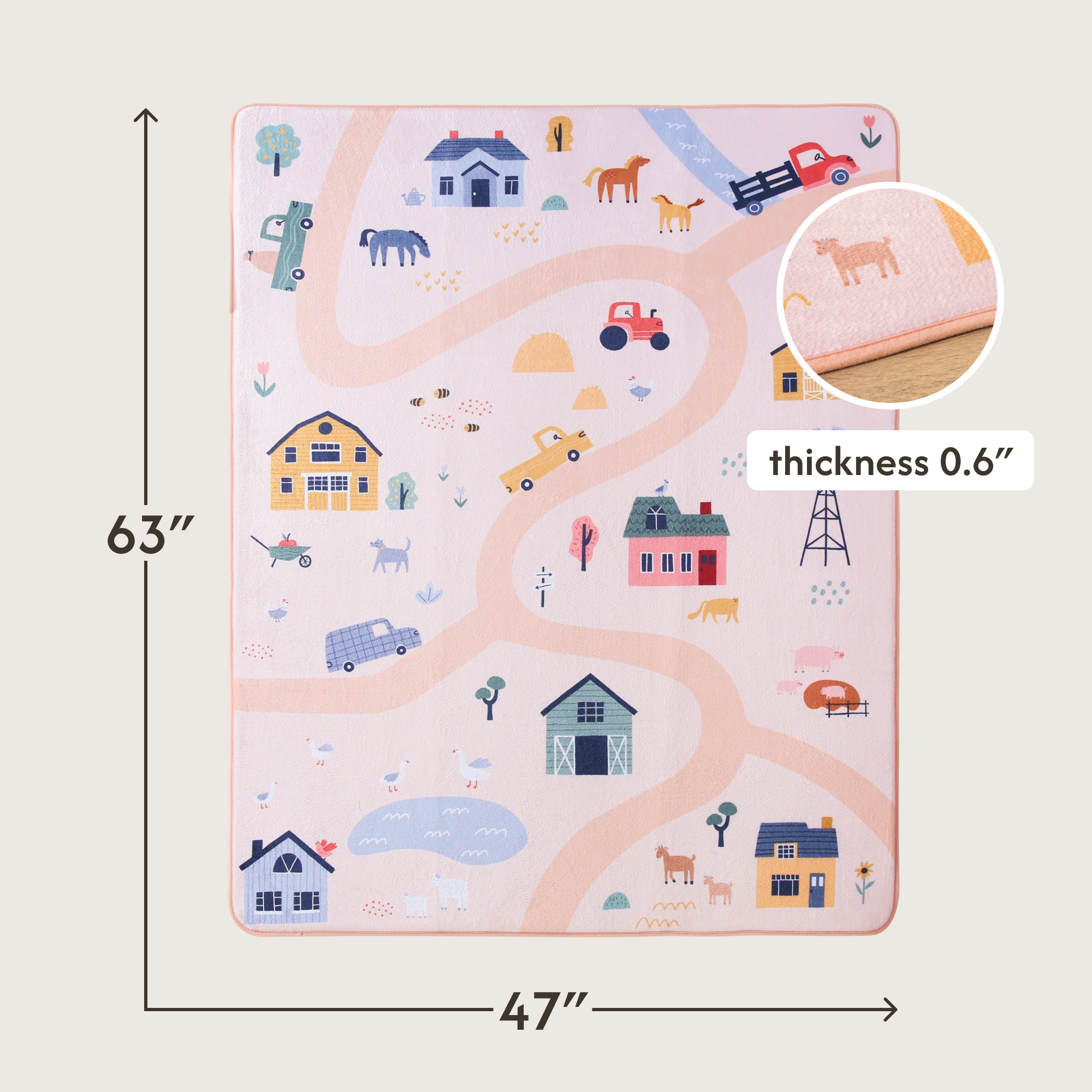 hakuna-matte-wolkenweicher-kinderteppich-bauernhof-160x120-cm image 2
