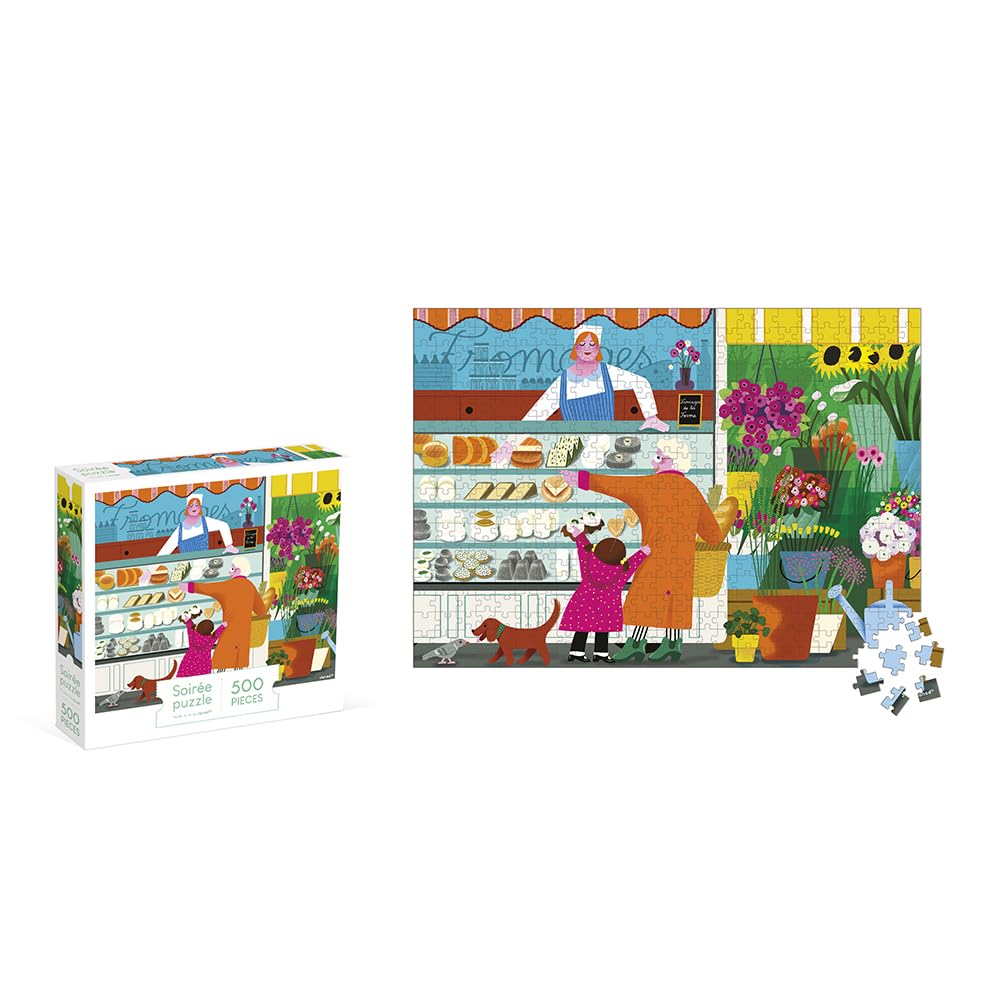 janod-puzzle-500-teile-auf-dem-markt-j02500-ab-8-jahre image 2