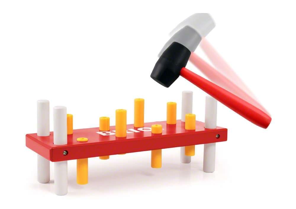 brio-30525-rote-klopfbank-mit-hammer-und-8-stiften image 3