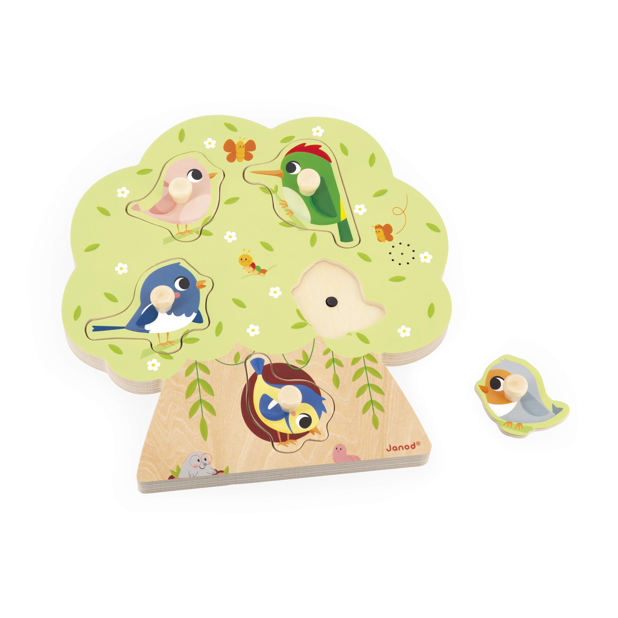 janod-holzpuzzle-mit-ger-uschen-dino-5-teile-ab-18-monaten image 8