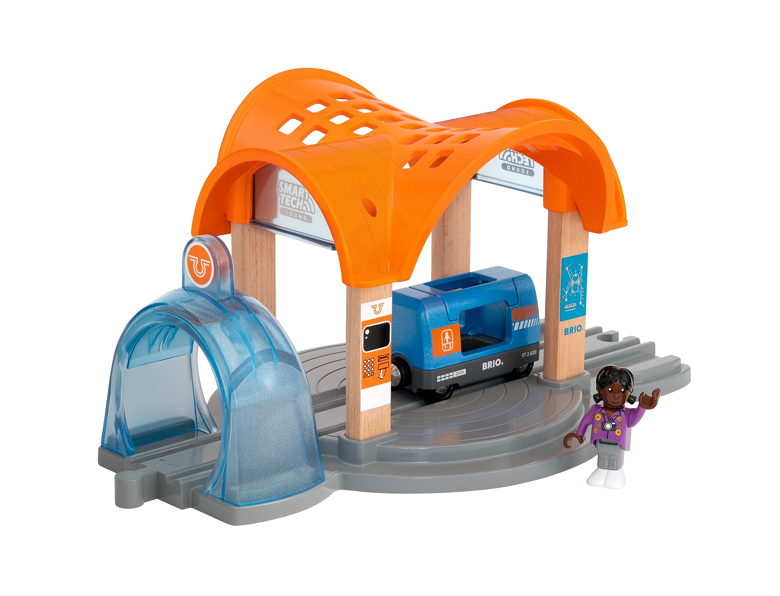 brio-world-33973-smart-tech-sound-bahnhof-mit-action-tunnel image 5