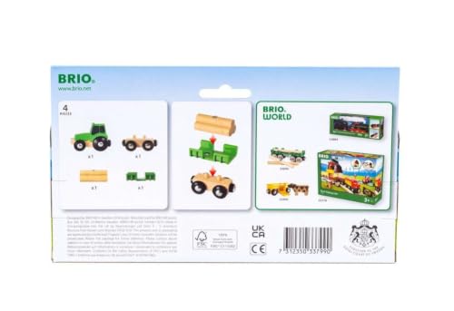 brio-world-traktor-mit-holz-anh-nger-fahrzeug-set-ab-3-jahre image 7