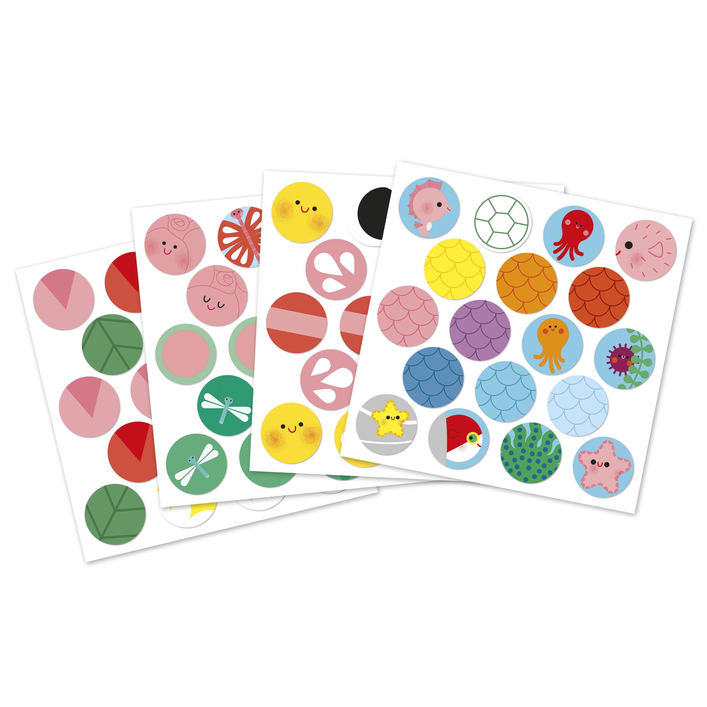 janod-j09159-runde-sticker-teich-72-sticker-4-tafeln image 3