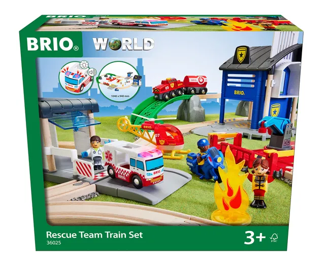 brio-world-polizei-und-feuerwehr-set-deluxe-eisenbahn-spielset-ab-3-jahre image 1