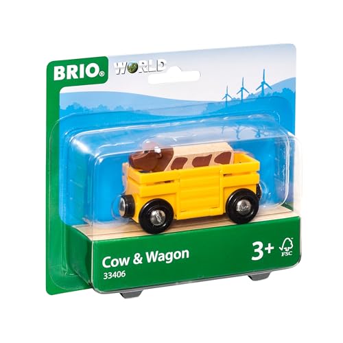 brio-world-tierwagen-mit-kuh-holzeisenbahn-zubeh-r image 4