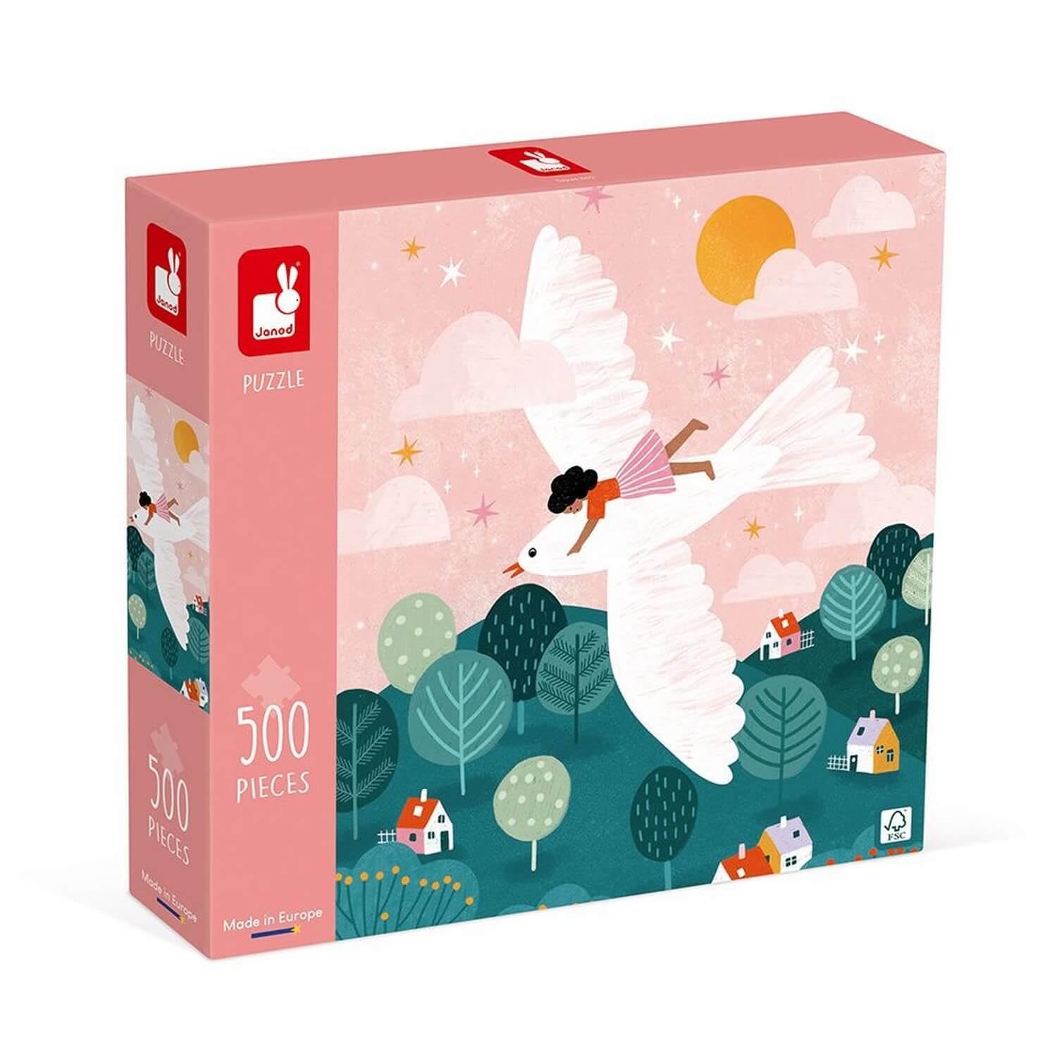 janod-puzzle-die-taube-500-teile-48-x-34-cm-fsc-puzzle-ab-10-jahre image 2