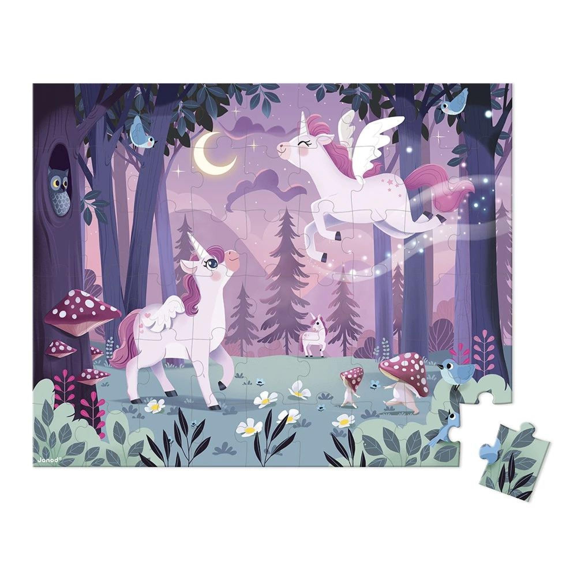 janod-puzzle-einhorn-54-teile-j02555-im-koffer-ab-5-jahre image 3