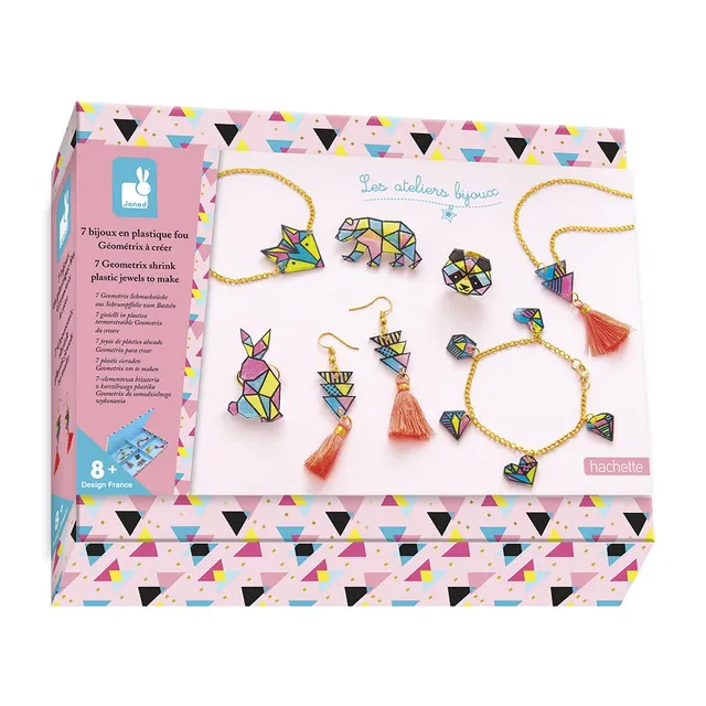 janod-les-ateliers-bijoux-schrumpffolie-schmuckset-j07996 image 1