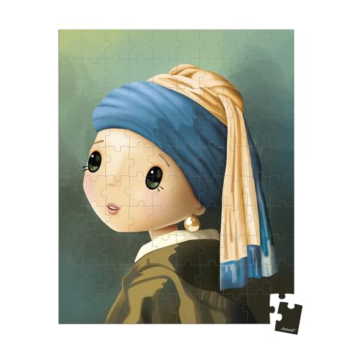 janod-puzzle-vermeer-j02551-100-teile-kunst-puzzle-ab-6-jahren image 5