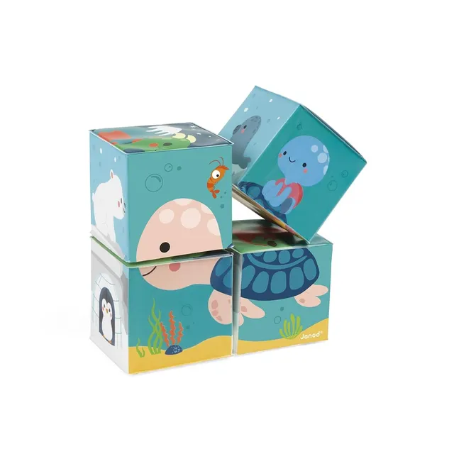 janod-bade-w-rfel-baby-4er-set-6-cm-eva image 1
