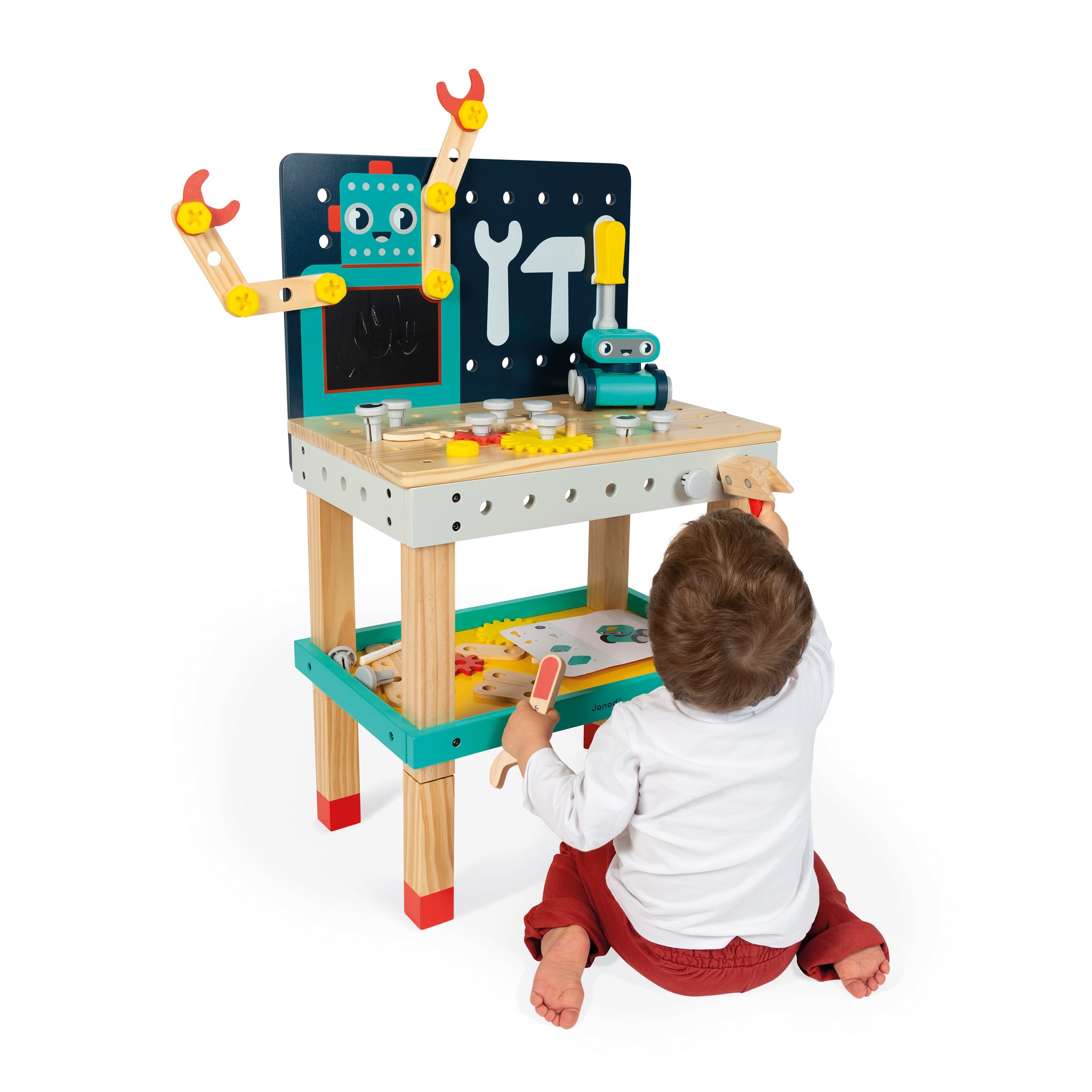 janod-brico-kids-gro-e-roboter-werkbank-mit-51-teilen-ab-3-jahre image 8