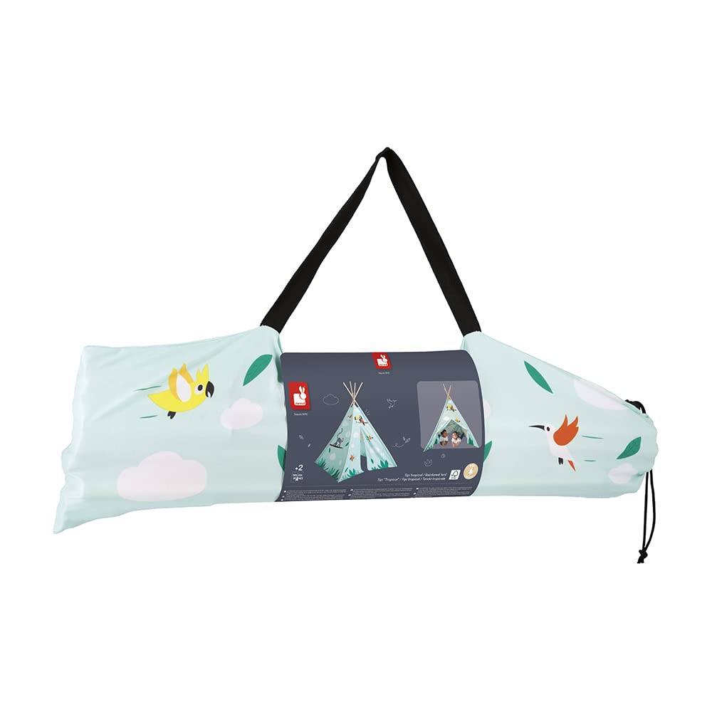 janod-tropik-kinder-tipi-j08263-spielzelt-119-x-119-x-160-cm-ab-2-jahre image 7