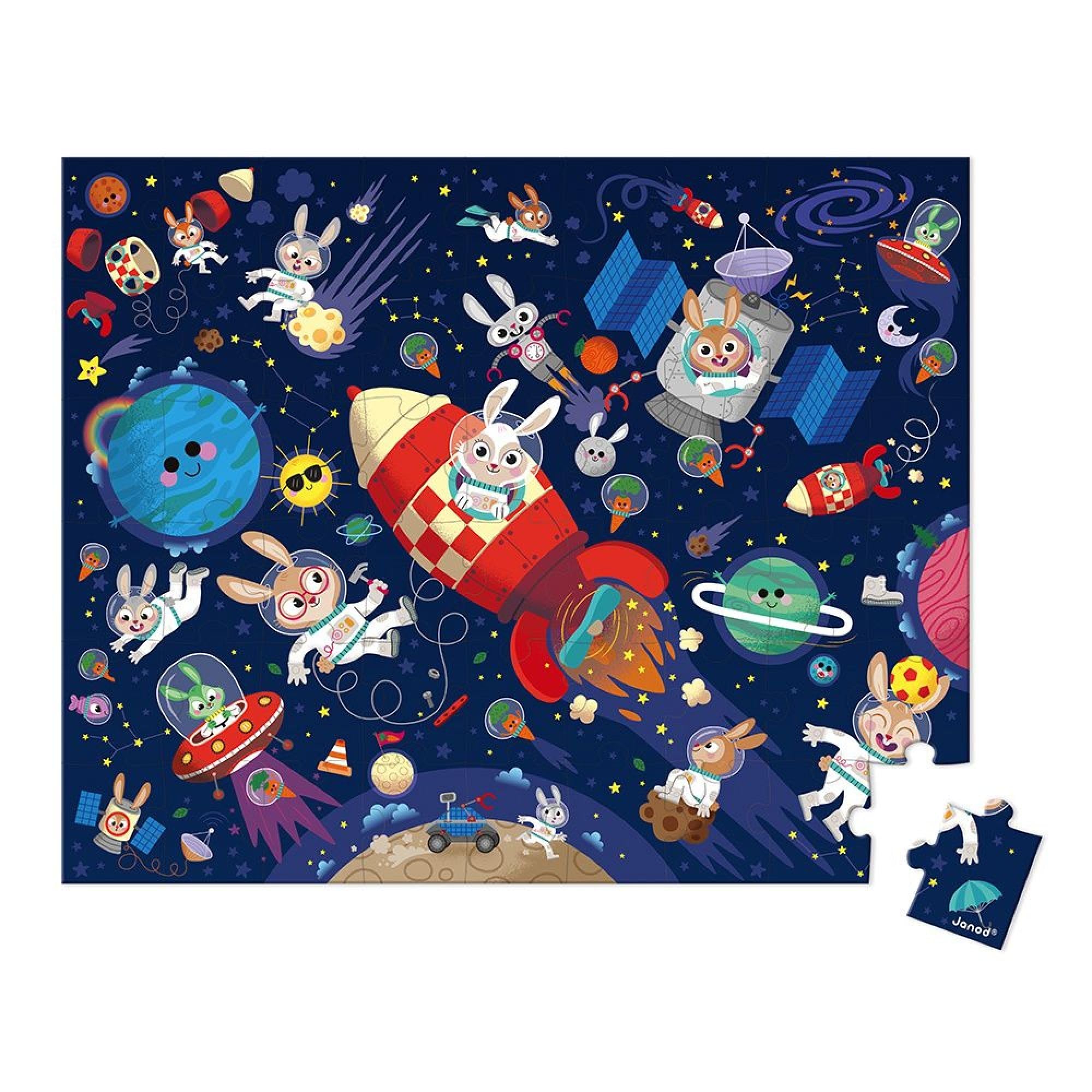 janod-puzzle-die-rakete-j02545-54-teile-kinderpuzzle image 2