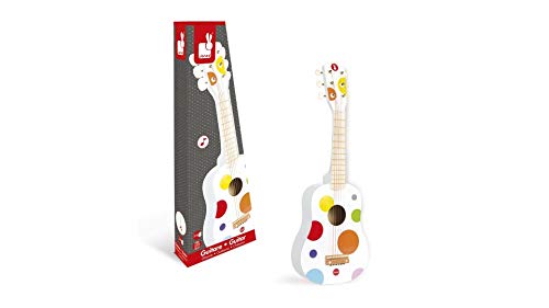 janod-confetti-j07598-holz-gitarre-6-saitig-rot-64-cm image 6