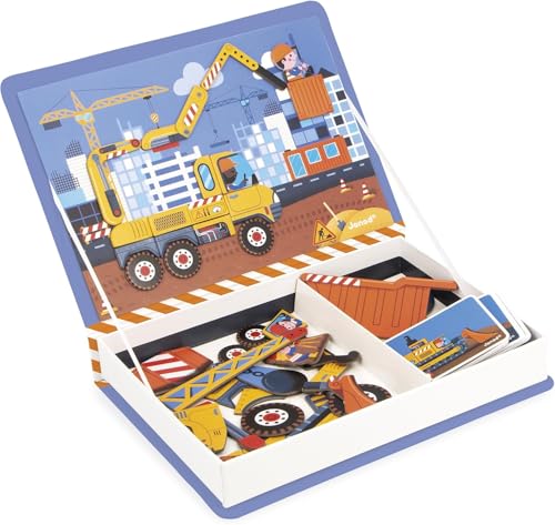 janod-magn-ti-book-fahrzeuge-der-baustelle-magnetspiel-mit-50-magneten-und-18-mo image 8