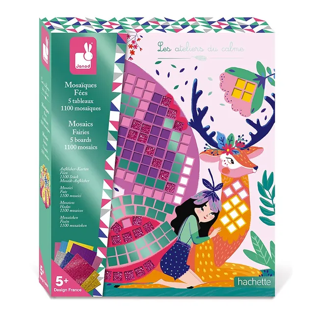 janod-les-ateliers-du-calme-feen-mosaik-schaumstoff-mosaikbox-ab-5-jahre image 1